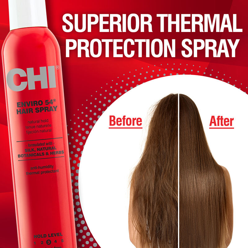 [chiho]リーニン Hec6000 4U CHI Enviro 54 Natural Hold Hair Spray 10 oz | CHI Haircare
